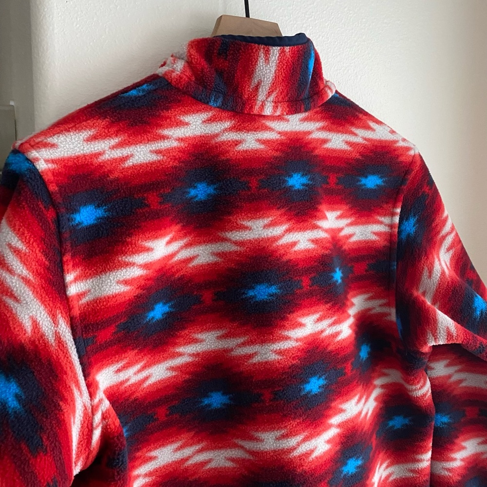 Patagonia Small Synchilla Wild Desert Snap-T Pullover Western Aztec S - Picture 8 of 11